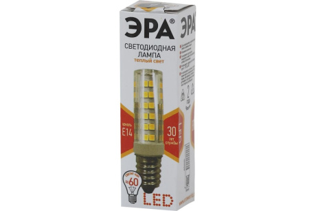 Купить Лампа д/холод LED Эра T25 7W 827 Е14 CORN Б0033029 фото №4