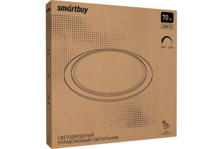 Купить Светильник с/д с пультом ДИОНА  35W-70W  3000-6500K Smartbuy  SBL-Dim7-70W фото №10