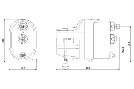 Купить Насос. установка SCALA1 5-55 1х220V 1200Вт  GRUNDFOS 99530407 фото №3