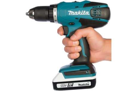 Купить MAKITA шур.ак.Li-on DF 457 DWE  42Нм 1 5А/ч 18Li  2ак.+кейс  DF457DWE фото №7