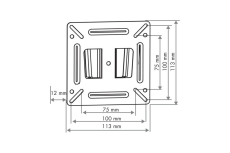 Купить Кронштейн под LCD Arm media LCD-01 black  15"-32"  15кг фото №5