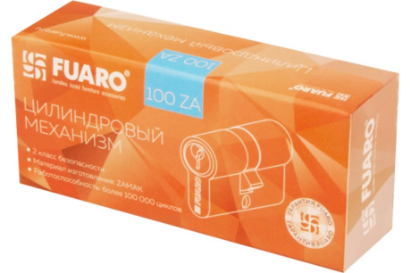 Купить Цилиндр "Fuaro" 100 ZA 60 mm  25х10х25  латунь 5кл  19943 фото №3