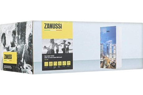 Купить Газовая колонка Zanussi GWH 10 Fonte Glass Metropoli 1077259 фото №7