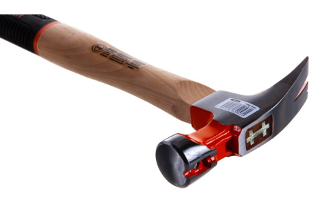 Купить Молоток-гвоздодер с полированным бойком деревян ручка TRUPER 16660 фото №3