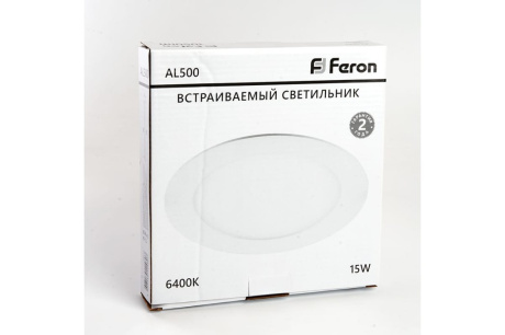 Купить Светильник FERON  LED 15W 6400K 1050Lm.  AL500 фото №11